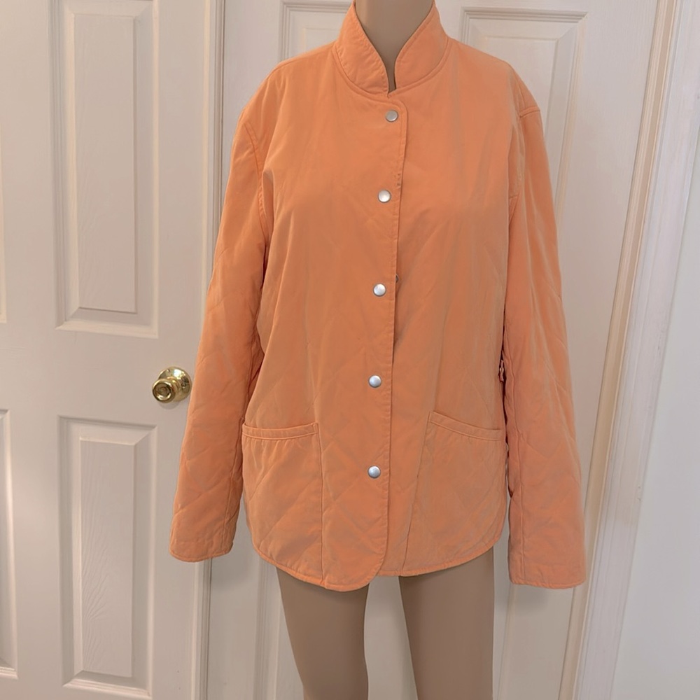 Women’s Peach Spring Jacket Size Large